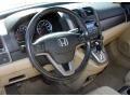 Ivory 2008 Honda CR-V EX-L 4WD Steering Wheel