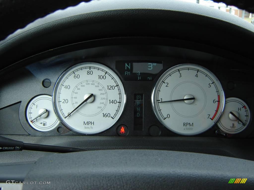 2007 300 C SRT Design - Brilliant Black / Dark Slate Gray/Light Graystone photo #16