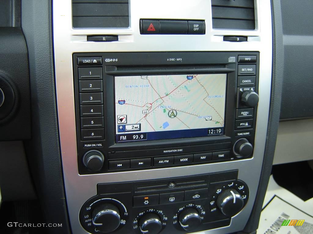 2007 300 C SRT Design - Brilliant Black / Dark Slate Gray/Light Graystone photo #21