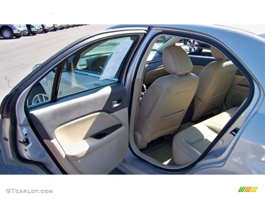 2010 Fusion SEL V6 AWD - Smokestone Metallic / Camel photo #14