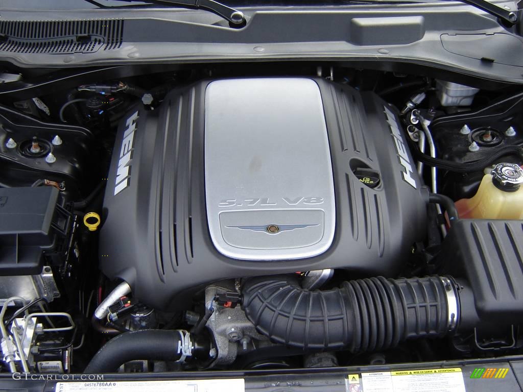 2007 300 C SRT Design - Brilliant Black / Dark Slate Gray/Light Graystone photo #25