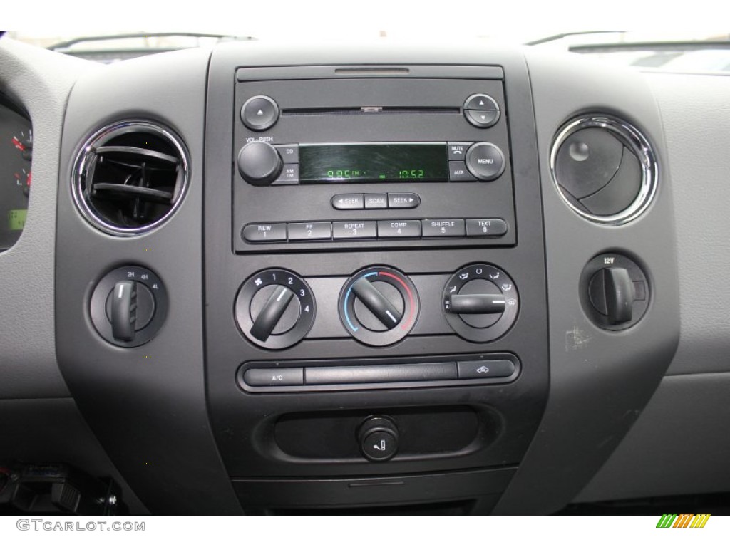 2005 F150 XLT SuperCab 4x4 - Silver Metallic / Medium Flint Grey photo #4