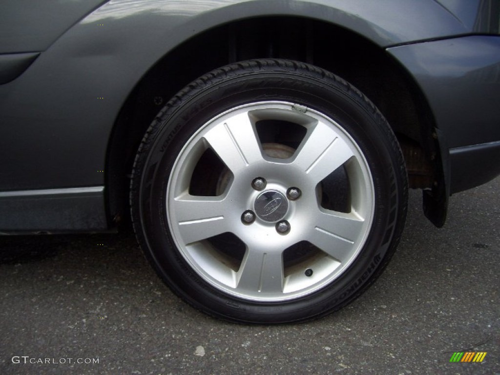 2003 Focus ZX3 Coupe - Liquid Grey Metallic / Medium Graphite photo #12