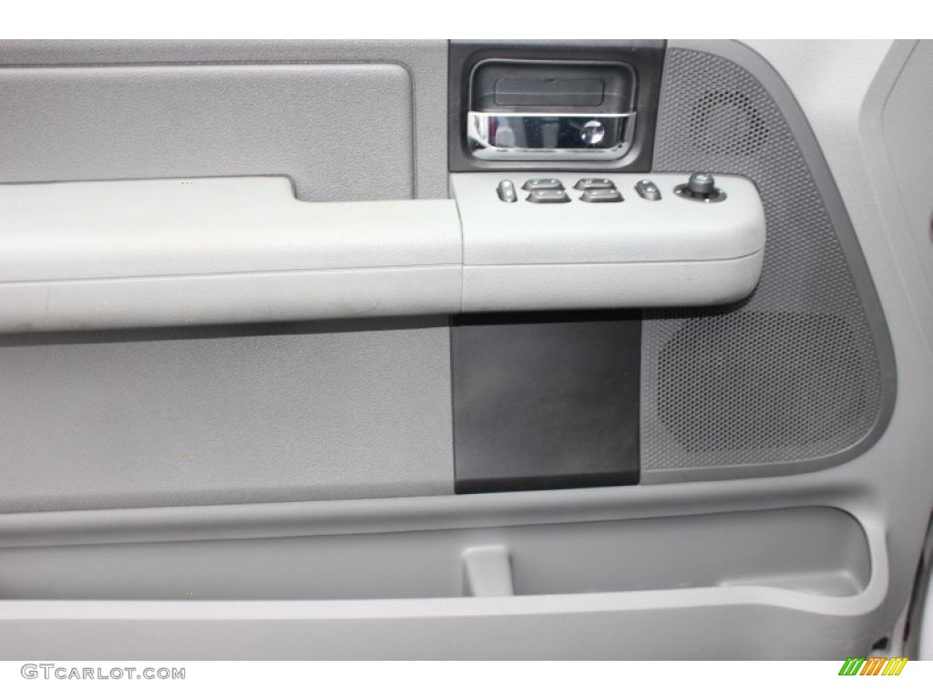 2005 F150 XLT SuperCab 4x4 - Silver Metallic / Medium Flint Grey photo #7