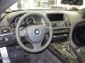 Black Nappa Leather Dashboard Photo for 2012 BMW 6 Series #61609230