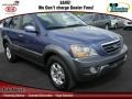 Spark Blue 2007 Kia Sorento EX