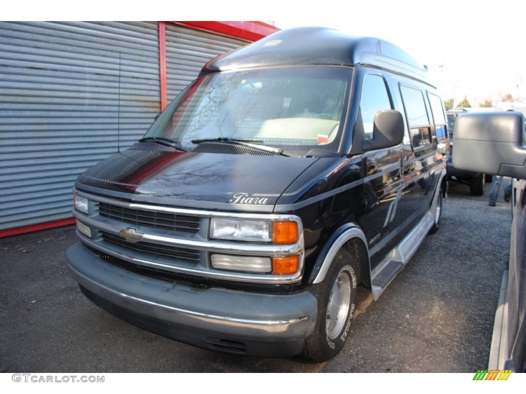 Black Chevrolet Express