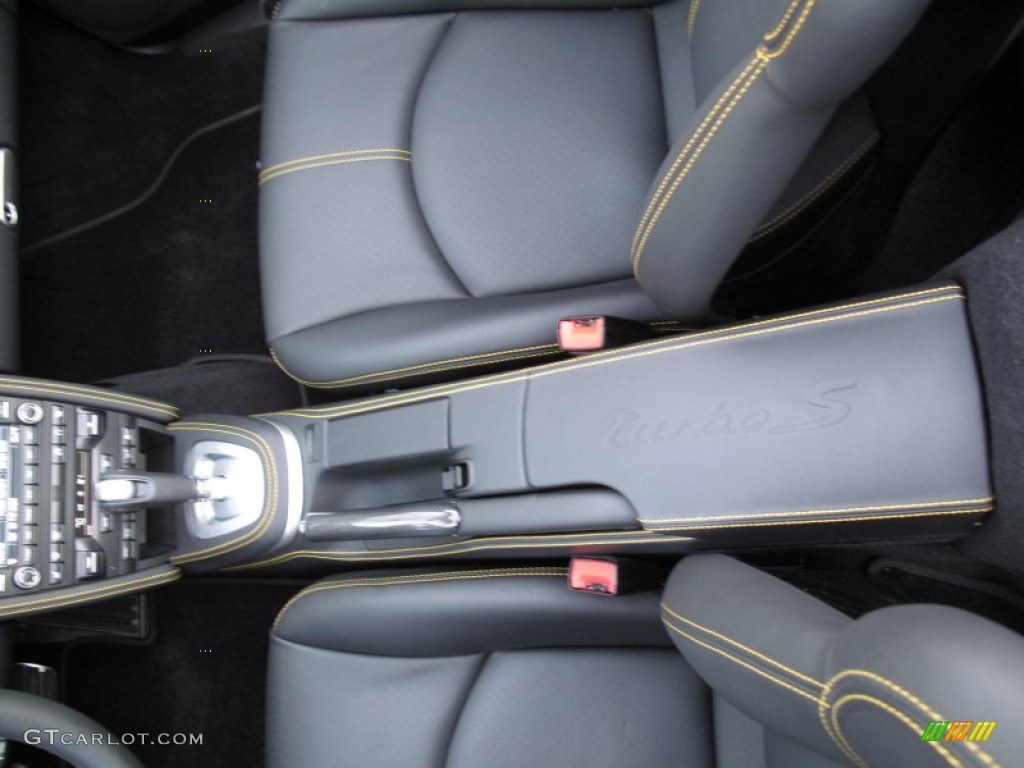 2012 911 Turbo S Cabriolet - Black / Black photo #22