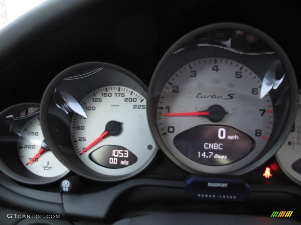 2012 911 Turbo S Cabriolet - Black / Black photo #25