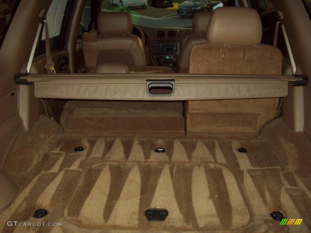 2002 TrailBlazer LTZ 4x4 - Victory Red / Medium Oak photo #29