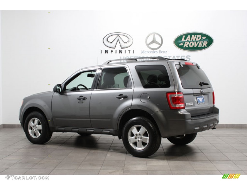 2009 Escape XLT - Sterling Grey Metallic / Charcoal photo #5