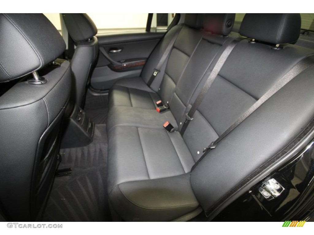 2007 3 Series 328i Sedan - Black Sapphire Metallic / Black photo #13