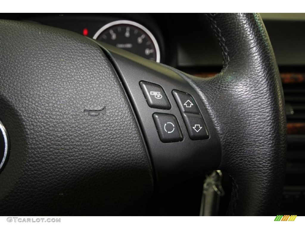2007 3 Series 328i Sedan - Black Sapphire Metallic / Black photo #22
