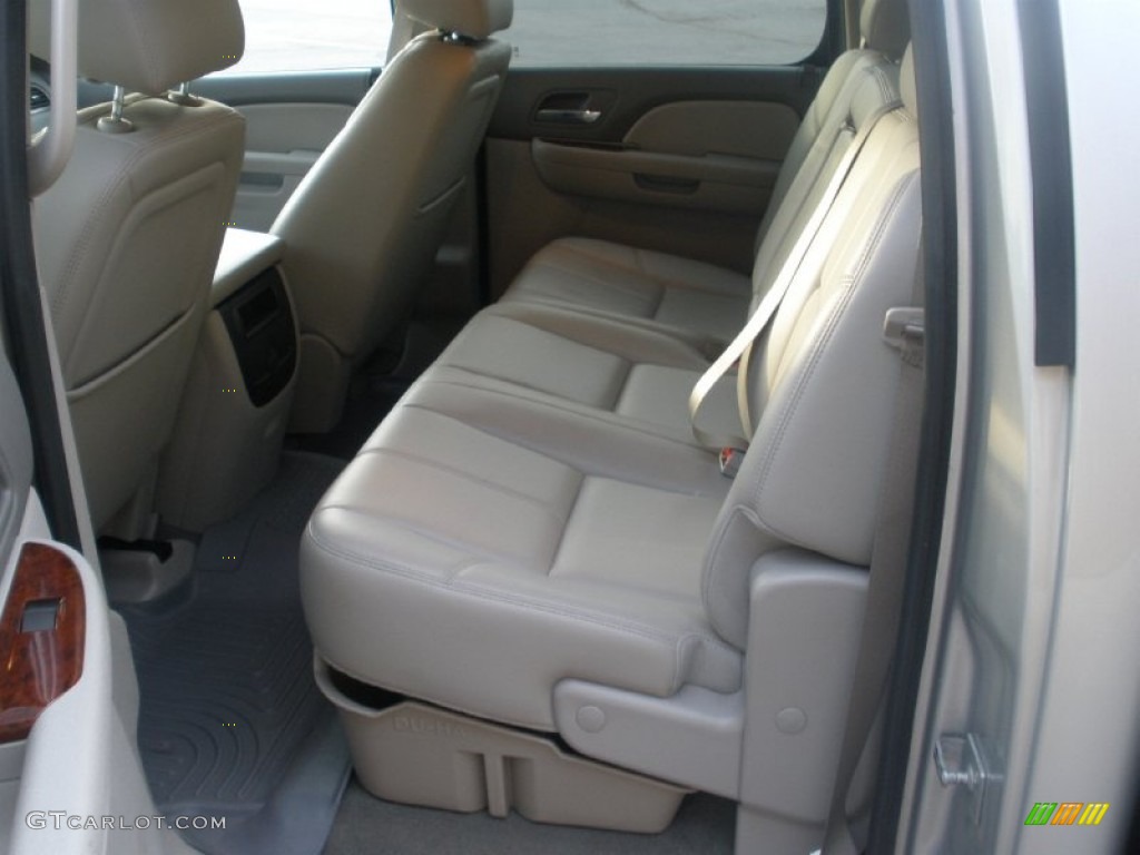 2010 Sierra 1500 SLT Crew Cab 4x4 - Pure Silver Metallic / Dark Titanium/Light Titanium photo #19