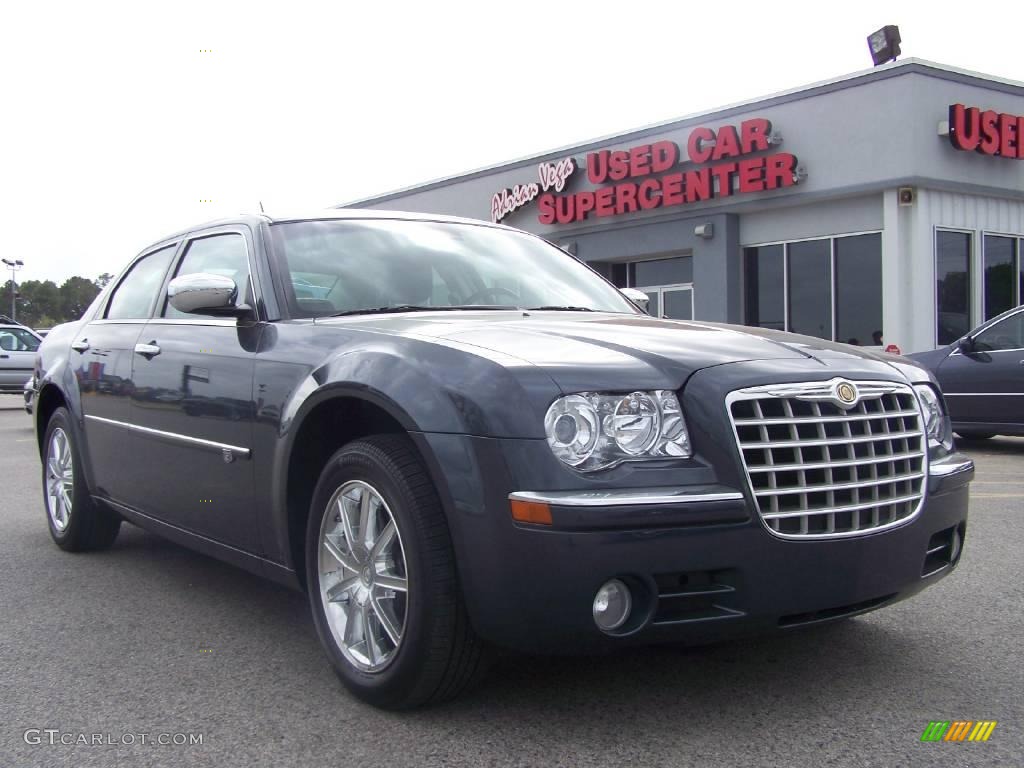 2008 300 C HEMI AWD - Deep Water Blue Pearl / Dark Slate Gray photo #1