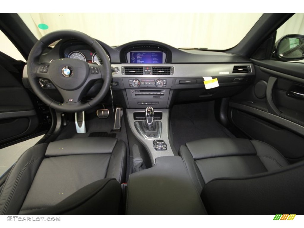 2012 BMW 3 Series 335is Coupe Black Dashboard Photo #61614408