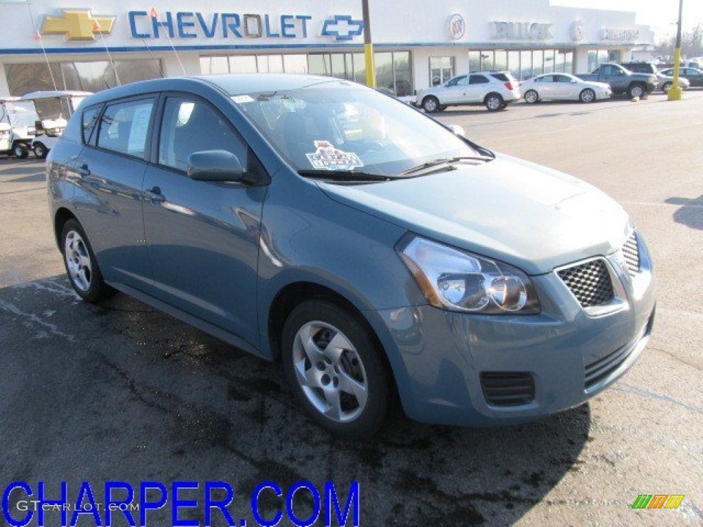 Mystic Blue Metallic Pontiac Vibe