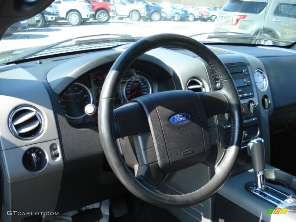 2004 F150 FX4 SuperCab 4x4 - Black / Black photo #10