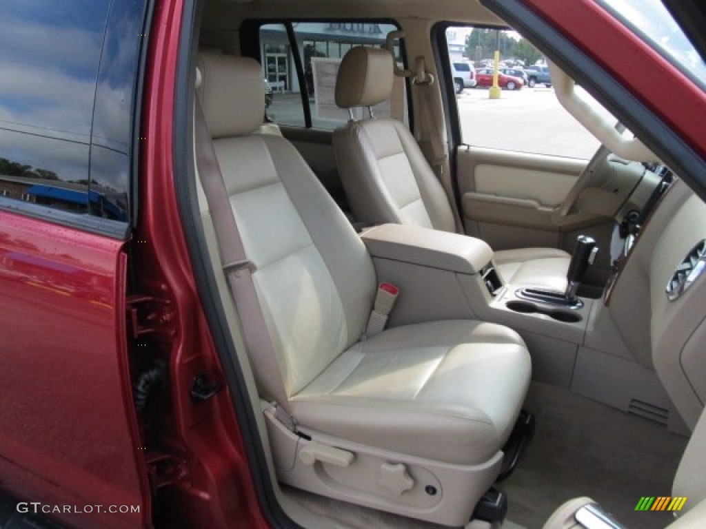 Camel Interior 2008 Ford Explorer Eddie Bauer 4x4 Photo #61615400