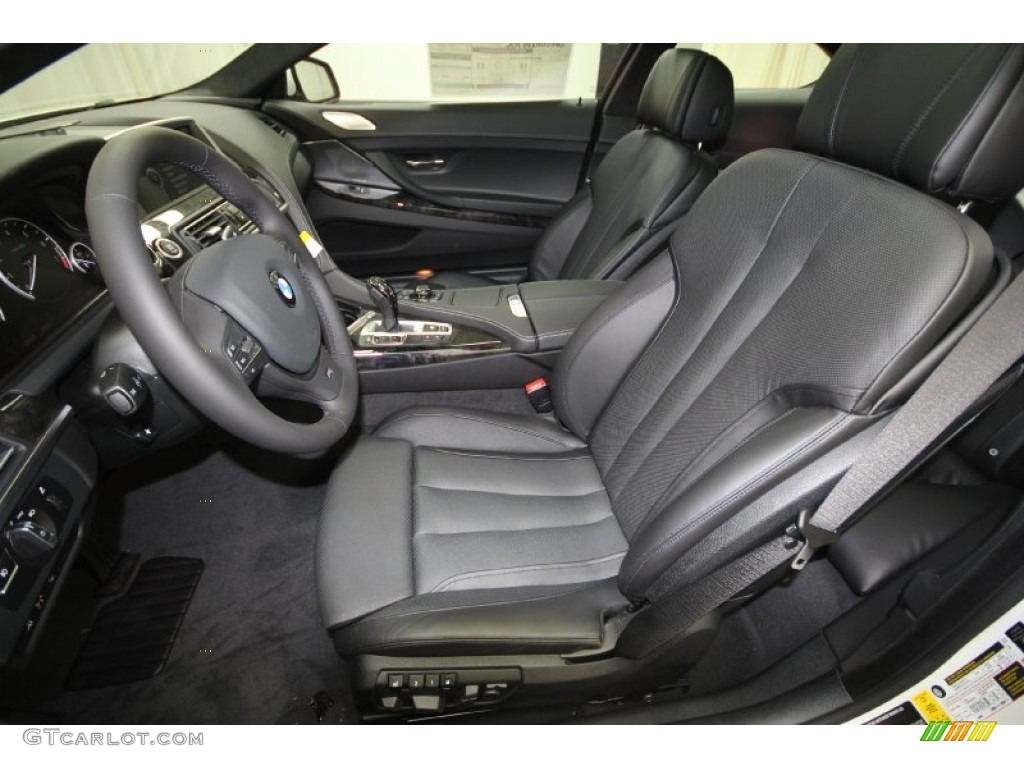 2012 BMW 6 Series 650i Coupe Front Seat Photo #61615412