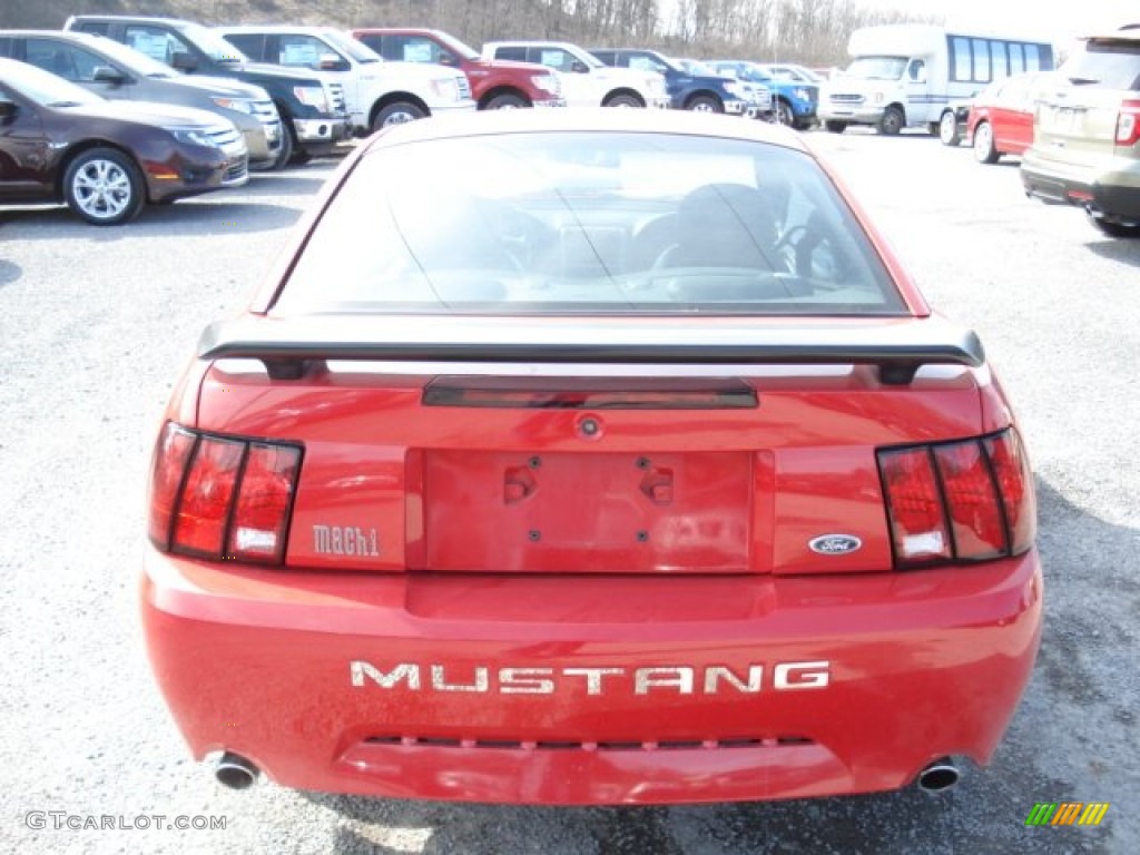 2003 Mustang Mach 1 Coupe - Torch Red / Dark Charcoal photo #7