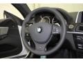 Black Nappa Leather Steering Wheel Photo for 2012 BMW 6 Series #61615626