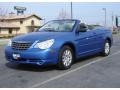 2008 Marathon Blue Pearl Chrysler Sebring LX Convertible  photo #1