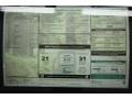 2012 BMW 5 Series 535i Sedan Window Sticker