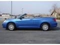 2008 Marathon Blue Pearl Chrysler Sebring LX Convertible  photo #2