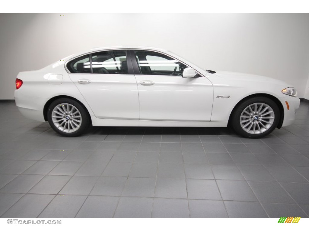 Alpine White 2012 BMW 5 Series 535i Sedan Exterior Photo #61616424
