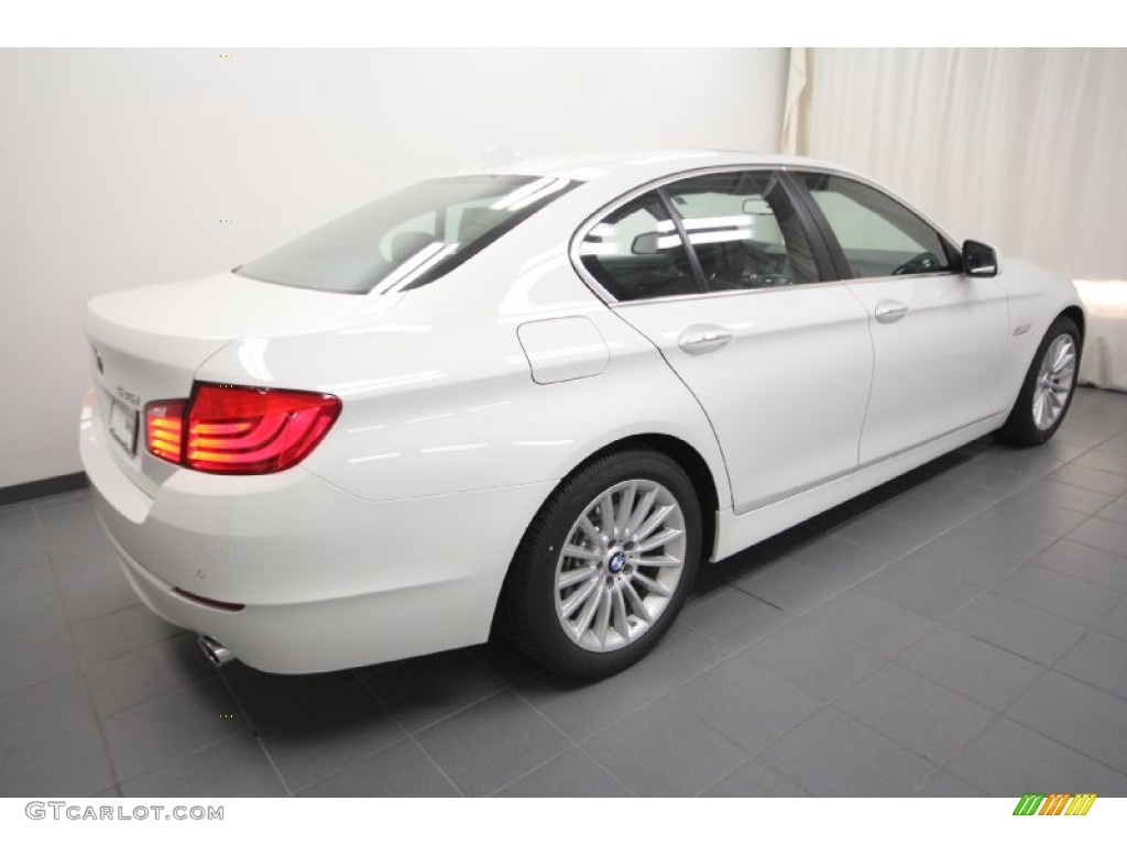 Alpine White 2012 BMW 5 Series 535i Sedan Exterior Photo #61616472