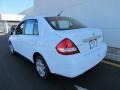 2010 Fresh Powder White Nissan Versa 1.8 S Sedan  photo #5