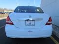 2010 Fresh Powder White Nissan Versa 1.8 S Sedan  photo #6