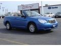 2008 Marathon Blue Pearl Chrysler Sebring LX Convertible  photo #7