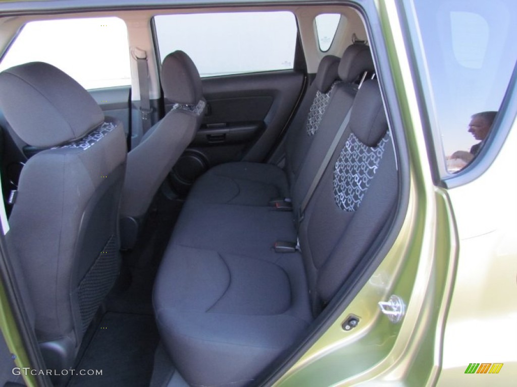 Black Soul Logo Cloth Interior 2010 Kia Soul + Photo #61616901