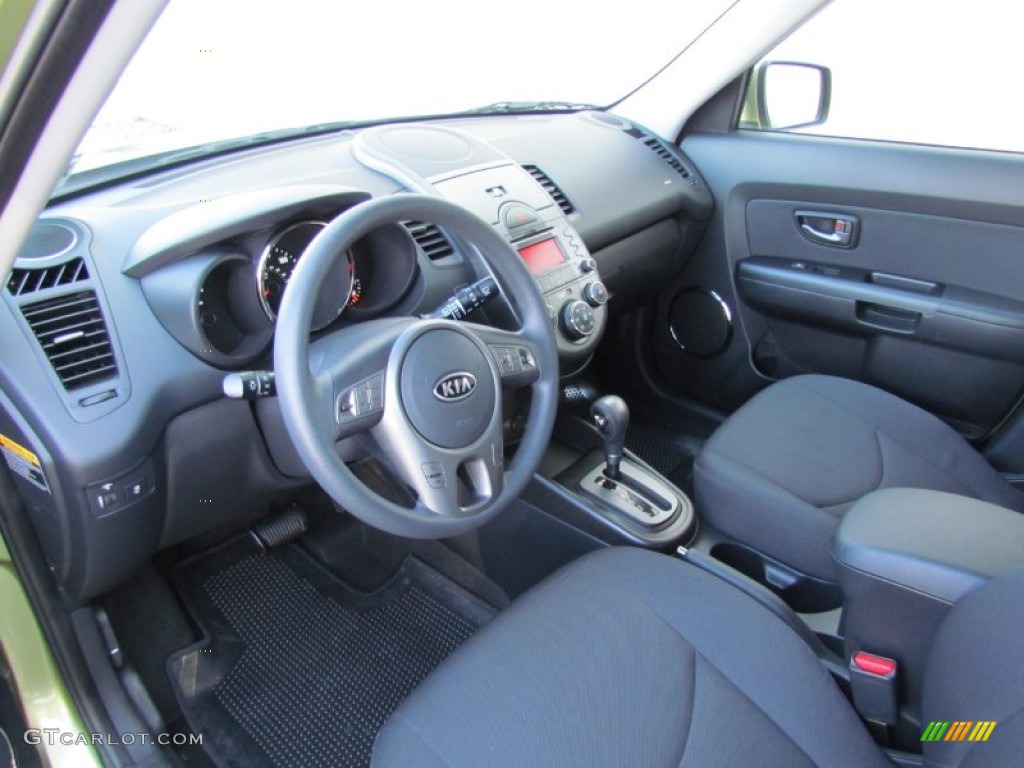 Black Soul Logo Cloth Interior 2010 Kia Soul + Photo #61616907