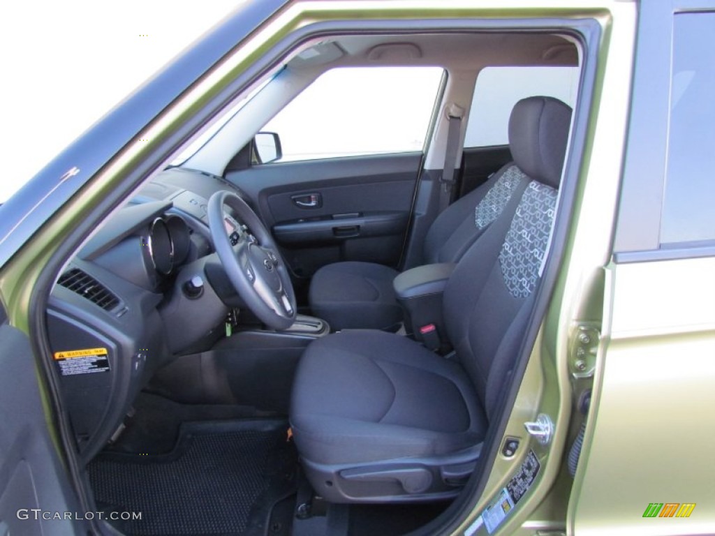 Black Soul Logo Cloth Interior 2010 Kia Soul + Photo #61616925