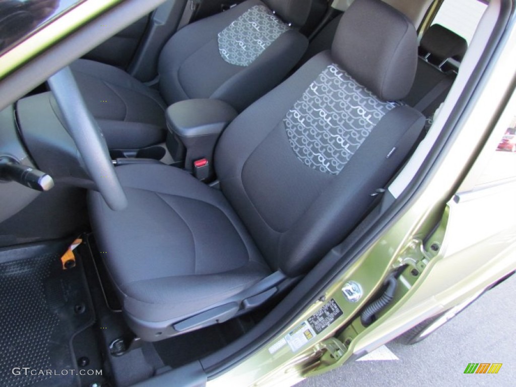 Black Soul Logo Cloth Interior 2010 Kia Soul + Photo #61616931
