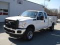 Oxford White - F350 Super Duty XL SuperCab 4x4 Commercial Photo No. 4