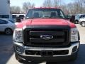 Vermillion Red - F550 Super Duty XL Regular Cab 4x4 Chassis Photo No. 3