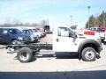 Oxford White 2012 Ford F550 Super Duty XL Regular Cab 4x4 Chassis Exterior