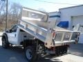 Oxford White - F550 Super Duty XL Regular Cab 4x4 Dump Truck Photo No. 6