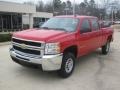 2008 Victory Red Chevrolet Silverado 2500HD LS Crew Cab 4x4  photo #1