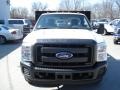 2012 Oxford White Ford F350 Super Duty XL Regular Cab Flat Bed  photo #3