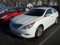 2011 Pearl White Hyundai Sonata SE  photo #2