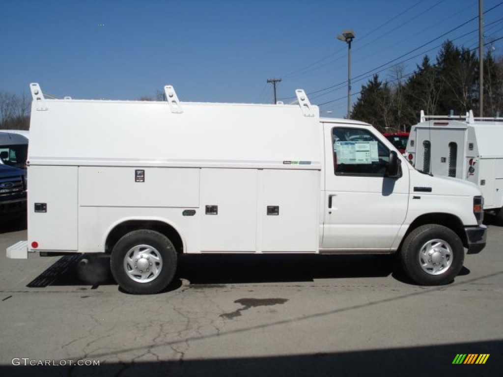 Oxford White 2012 Ford E Series Cutaway E350 Commercial Utility Truck Exterior Photo #61618341