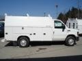 2012 E Series Cutaway E350 Commercial Utility Truck Oxford White