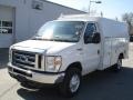 Oxford White - E Series Cutaway E350 Commercial Utility Truck Photo No. 4