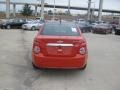 2012 Inferno Orange Metallic Chevrolet Sonic LT Sedan  photo #4