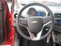 Jet Black/Dark Titanium 2012 Chevrolet Sonic LT Sedan Steering Wheel